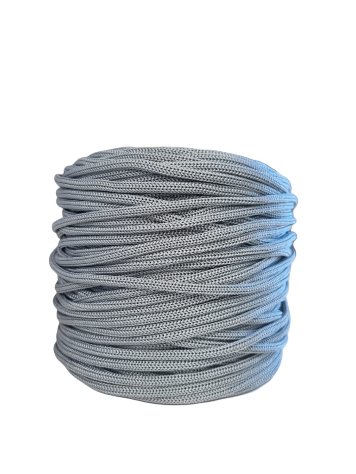 Corda Náutica Redonda 04mm Prata Cinza claro