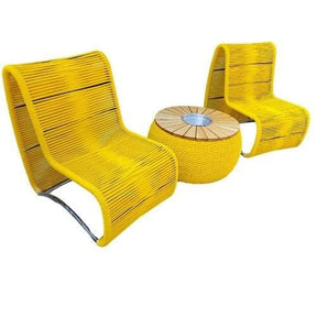 Corda - Fita Náutica Chata 10mm Amarelo