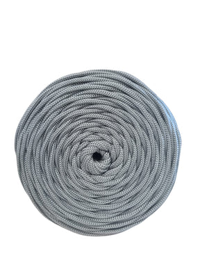 Corda Náutica Redonda 06mm Prata Cinza Claro